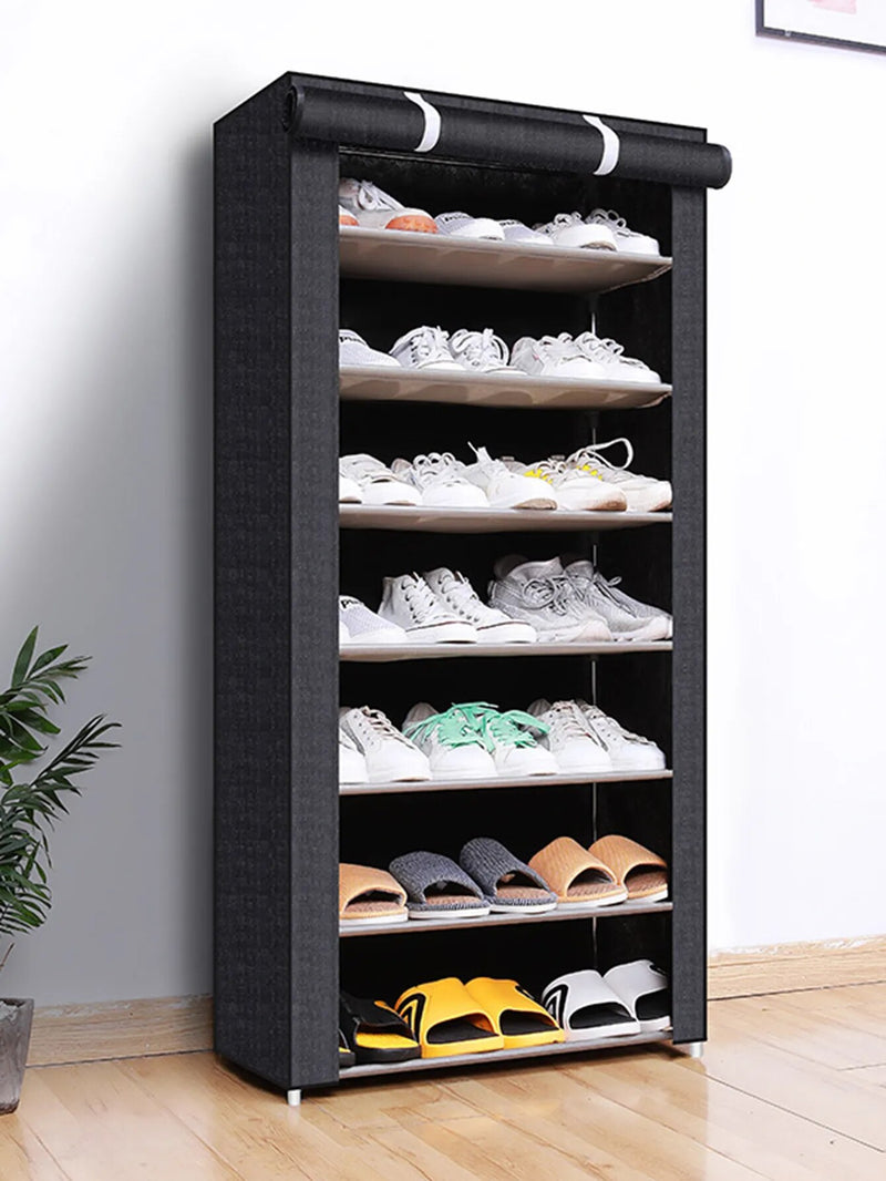 Space-Saving Shoe Cabinet