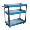 3-Layer Workshop Tool Trolley: Movable & Stylish