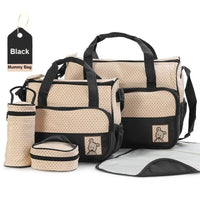 Trendy 5-Piece Baby Bag Set