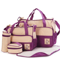 Trendy 5-Piece Baby Bag Set