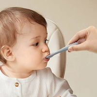 Baby Silicone Spoon Fork Set