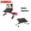 Aluminum Lapdesk with Mouse Pad