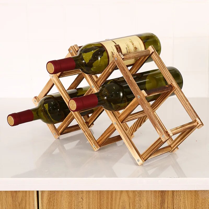 Wooden Wine Rack Cabinet