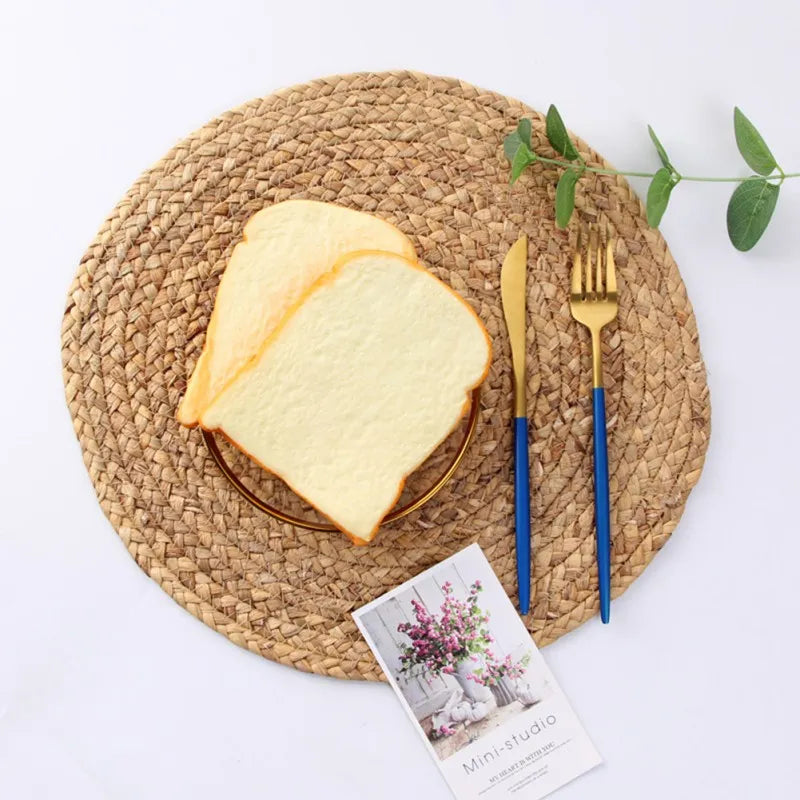 Nature-inspired Handmade Woven Placemat Set