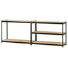 Heavy-Duty Adjustable Steel Garage Shelf