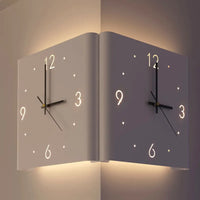 Sleek LED Double-Sided Wall Clock