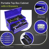 8-Drawer Steel Tool Chest & Cabinet