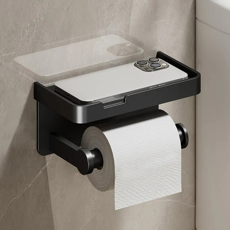 Alloy Wall Mount Toilet Paper Holder