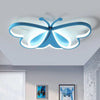 Dimmable Butterfly LED Ceiling Chandelier for Kids Bedroom