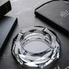 Elegant Glass Cigar Ashtray