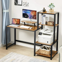 Reversible Storage Computer Desk