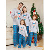 2024 New Year Elk Plaid Family Pajama Set