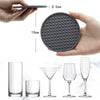 10cm Silicone Coasters Round Heat Resistant Rubber Tea Cup Mat Drink Coffee Mug Glass Beverage Holder Pad Decor Table Mat