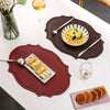 Heat-Resistant Faux Leather Placemat