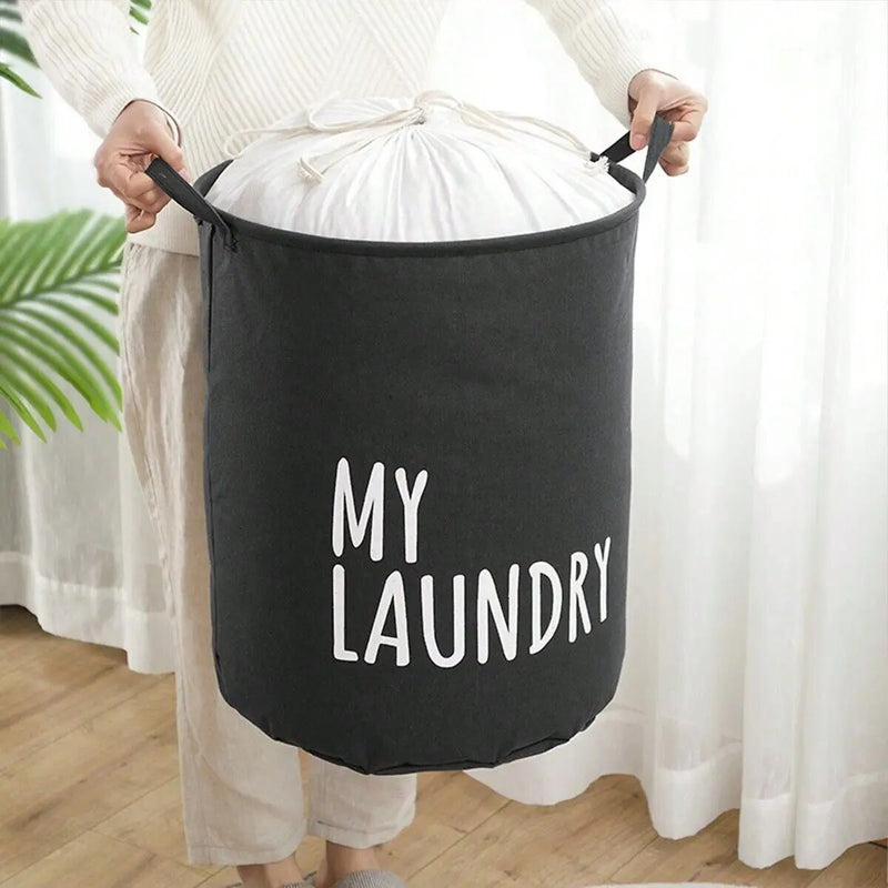 Foldable Laundry Basket: Waterproof, Large Capacity, Versatile