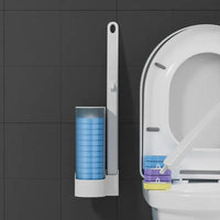 Wall-Mounted Disposable Toilet Brush