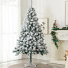 Artificial Christmas Tree Supply Simulated White Light House Decorations Home Scene Layout Prop Adorable Xmas Classic Trees