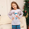 2024 New Year Elk Plaid Family Pajama Set