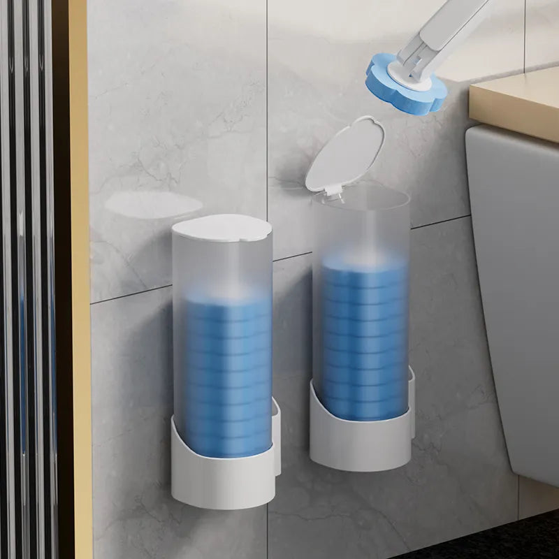 Wall-Mounted Disposable Toilet Brush