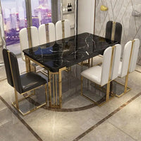 Exquisite Marble Dining Set