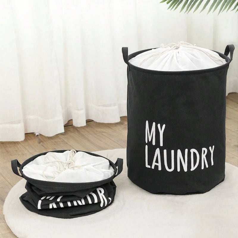 Foldable Laundry Basket: Waterproof, Large Capacity, Versatile