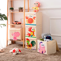 Animal Toy Storage Bins