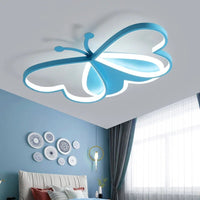 Dimmable Butterfly LED Ceiling Chandelier for Kids Bedroom