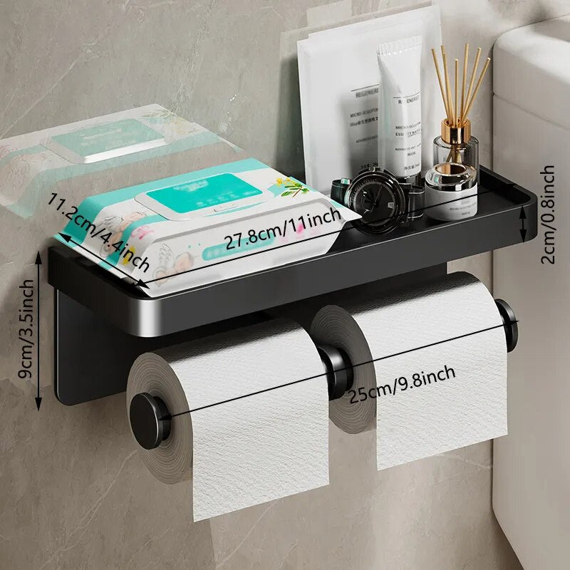 Rust-Free Bathroom Tissue Holder