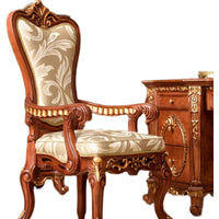 Luxury Carved Wood Office Furniture