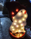 LED Christmas Snowman Scene Decoration