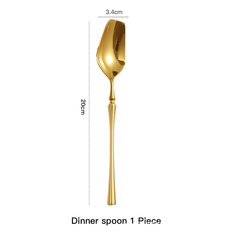 Golden Luxe Stainless Steel Cutlery Set