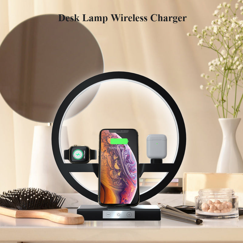 3-in-1 Wireless Charge Lamp