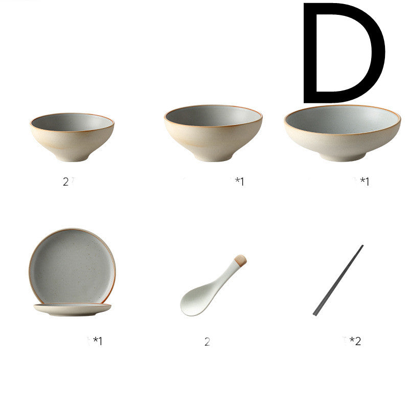 Japanese Ceramic Plate Set