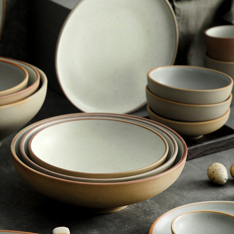 Japanese Ceramic Plate Set