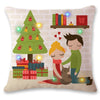 Flashing LED Christmas Pillowcase