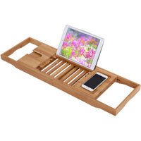 Bamboo Bath Caddy: Ultimate Relaxation