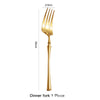 Golden Luxe Stainless Steel Cutlery Set